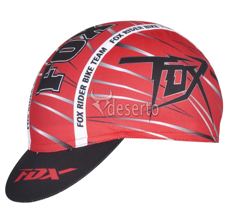 2014 Fox Gorro ciclismo rojo